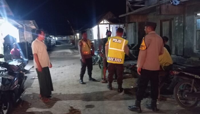 Hadir di Tengah Masyarakat, Patroli Polsek Taliwang Perkuat Rasa Aman Warga