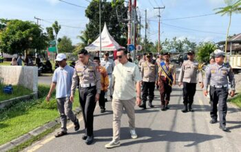 Standar Keselamatan Tinggi! Begini Suasana Penilaian Kampung Tertib Berlalu Lintas di Perumahan Griya Taman Sari oleh Korlantas