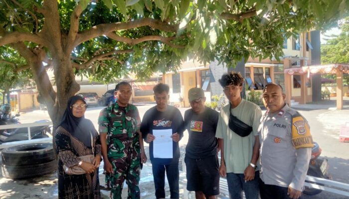 Sentuhan Humanis Polisi, Konflik Warga di Kota Bima Diselesaikan Secara Kekeluargaan