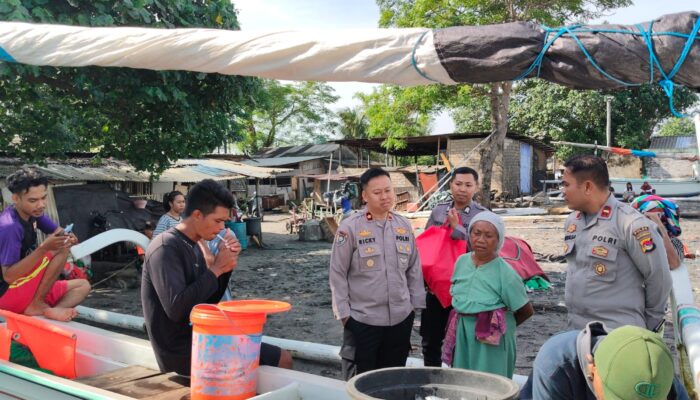 Polisi Sambangi Nelayan Bintaro, Perkuat Sinergi Jaga Kamtibmas Pesisir