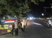 Tekan Kerawanan Kamtibmas di Malam Minggu, Polsek Woha Hadir Melalui Patroli KRYD Mobile Hingga dini Hari