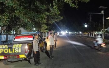 Tekan Kerawanan Kamtibmas di Malam Minggu, Polsek Woha Hadir Melalui Patroli KRYD Mobile Hingga dini Hari