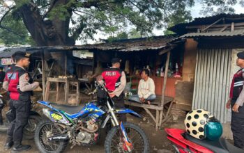 Ciptakan Rasa Aman, Patmor Samapta Gelar Patroli Dialogis di Pagi Hari