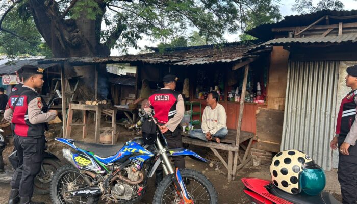 Ciptakan Rasa Aman, Patmor Samapta Gelar Patroli Dialogis di Pagi Hari