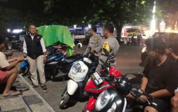 Polsek Rasanae Barat Gelar Patroli Piket Gabungan Fungsi Regu I, Jaga Stabilitas Kamtibmas