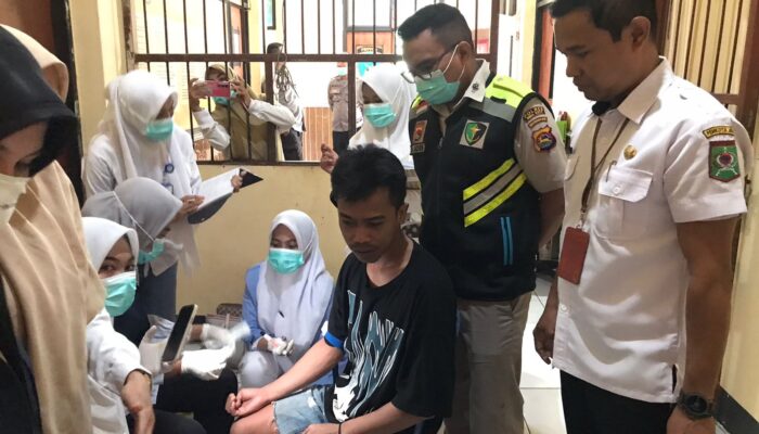 Sidokkes Polres Bima Kota Gelar Screening Penyakit Menular dan Kesehatan Mental Tahanan