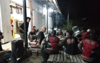 Tingkatkan Keamanan Lingkungan, Sat Samapta Polres Lombok Barat Masifkan Sosialisasi Inovasi KEMOS 110