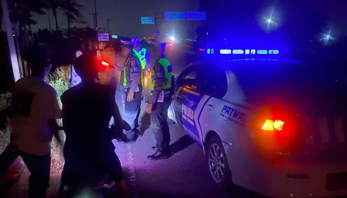 Upaya Ciptakan Keamanan Jalan Raya, Satlantas Polres Lombok Barat Intensifkan Patroli Malam di Jalur Bypass BIL 2