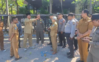 Pengawalan Ketat Polsek Batulayar dalam Sosialisasi Penataan Kawasan Wisata Pantai Senggigi