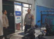 Perkuat Keamanan Objek Vital Polsek Praya Timur Intensifkan Patroli Dini Hari di Area Perbankan Desa Mujur