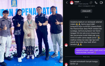 Humas Polres Lotim Jadi Wali Siswa, Respon Haru Permintaan Pelajar Jelang Penamatan