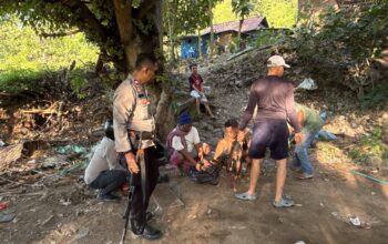 Respon Cepat Laporan Warga, Polsek Lab Badas Bubarkan Aktivitas Judi Sabung Ayam