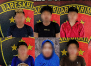 TIM JATANRAS POLRES DOMPU BERHASIL AMANKAN TERDUGA PELAKU PENCURIAN TOKO EMAS DI KOTA BIMA