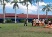 Koramil 1606-05 Latih Disiplin dan Jiwa Patriotisme Siswa