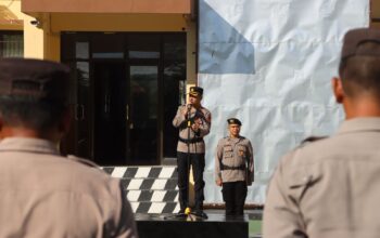 Apel Siaga May Day, Kapolres Bima Kota Tekankan Kesiapsiagaan dan Pelayanan Maksimal