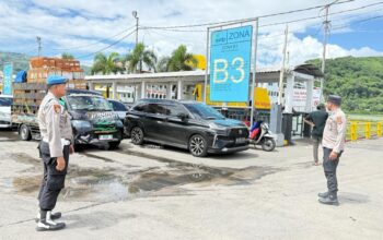 Polsek Kawasan Pelabuhan Lembar Perketat Penyeberangan, Pastikan Jalur Logistik ke Bali Aman dari Gangguan