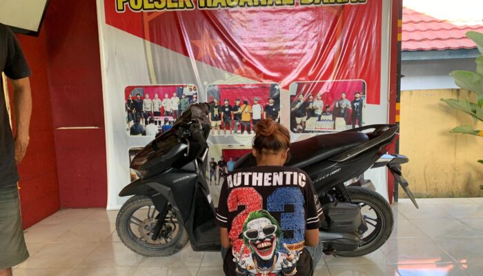 Modus Antar Pacar, Wanita Asal Bali Gelapkan Motor Warga Kota Bima, Pelaku Ditangkap Polisi