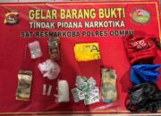 KEBERHASILAN SATRESNARKOBA POLRES DOMPU UNGKAP KASUS NARKOTIKA JENIS SABU