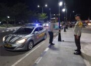 Cegah Gangguan Kamtibmas, Polsek Labuhan Badas Intensifkan Patroli Blue Light di Kawasan Samota
