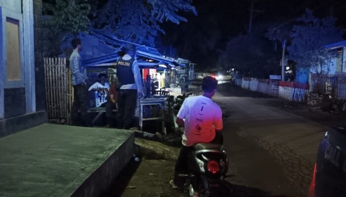 Patroli Blue Light Polsek Lambu, Ciptakan Situasi Kamtibmas Aman dan Kondusif