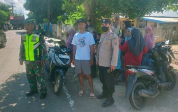 Polsek Bolo Polres Bima Kabupaten Evakuasi Korban Meninggal Dunia Akibat Tenggelam di Sungai Desa Bontokape