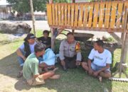 Polres Bima Kota Melalui Bhabinkamtibmas Laksanakan Jum’at Curhat, Sampaikan Himbauan Kamtibmas Hingga TPPO