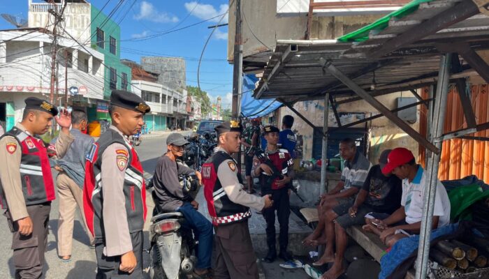 PATROLI PERINTIS PRESISI SAT SAMAPTA POLRES DOMPU CIPTAKAN SITUASI KAMTIBMAS YANG KONDUSIF