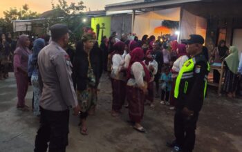 Semarak Nyongkolan di Lembar: Ribuan Warga Iringi Gendang Beleq, Polisi Pastikan Arus Lalu Lintas Tetap Lancar