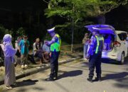 Polres Lombok Barat Jaga Keamanan Jalur Bypass BIL 1