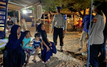 Cegah Aksi Kriminal di Jam Rawan, Polsek Lembar Gencarkan Patroli KRYD hingga Dini Hari