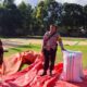 BHABINKAMTIBMAS POLSEK HU’U LAKSANAKAN PEMANTAUAN HASIL PANEN JAGUNG WARGA DI DESA SAWE