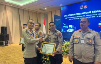 Humas Polres Bima Kota Raih Penghargaan Terbaik pada Rakernis Bidhumas Polda NTB 2026