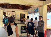 Patroli Dermaga Gili Air, Polsubsektor Gili Indah Imbau Warga dan Pengusaha Jaga Kamtibmas