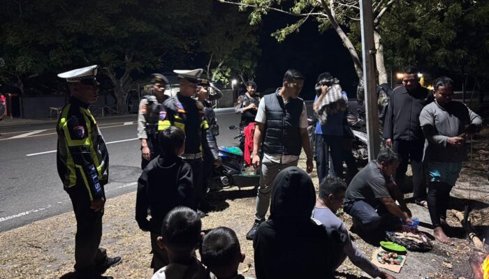 Meningkatkan Pelayanan dan Respon Cepat, Piket Gabungan Fungsi Polres Bima Masifkan Patroli Malam Hari