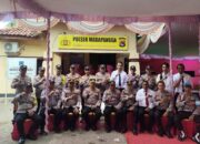 Kunker di Mapolsek Madapangga, Ini Pesan Kapolres Bima Kabupaten dan Ketua Bhayangkari Cabang Bima