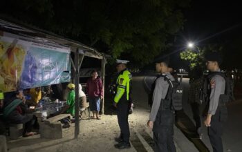 Meningkatkan Pelayanan dan Respon Cepat, Piket Gabungan Fungsi Polres Bima Masifkan Patroli Malam Hari