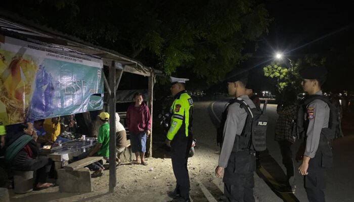 Meningkatkan Pelayanan dan Respon Cepat, Piket Gabungan Fungsi Polres Bima Masifkan Patroli Malam Hari