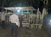 Polsek Sekotong Patroli Malam Cegah Pencurian Sapi