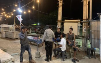 Gelar Patroli Malam Hari, Polsek Woha Cegah Segala Bentuk Tindakan Kriminalitas di Wilayah Hukumnya