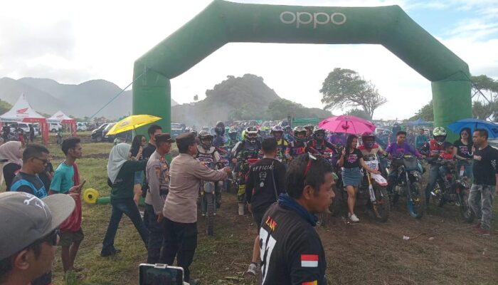 Polsek Monta Polres Bima Kabupaten Gelar Pengamanan Event Trabaser Se-pulau Sumbawa di Pantai Wane