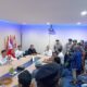 AKSI UNJUK RASA KOALISI NASABAH MELAWAN (KANIBAL) DI BRI CABANG DOMPU BERLANGSUNG AMAN DAN KONDUSIF