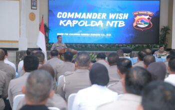 Kapolda NTB Kenalkan Commander Wish dan 8 Program Prioritas