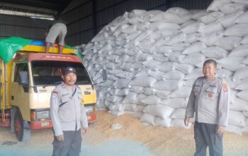 Polres Bima Kota Monitoring Gudang Jagung, Dukung Ketahanan Pangan Nasional