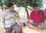 Sambang Kamtibmas Humanis, Bhabinkamtibmas Polsek Donggo Edukasi Warga Binaannya Jaga Stabilitas Kamtibmas