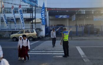 Satlantas Polres Bima Kota Laksanakan Rawan Pagi, Wujudkan Kamseltibcarlantas