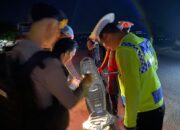 Patroli Humanis, Piket Gabungan Fungsi Polres Bima Kabupaten Cegah Aksi Balapan Liar dan Kejahatan Jalanan di Malam Hari