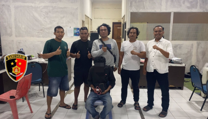 Handphone Dicuri Saat Ditinggal Cas Depan Alfamart, Terduga Pelaku Berhasil Diamankan Polisi