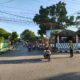 SAT LANTAS POLRES DOMPU GELAR RAWAN PAGI DAN STRONG POINT, WUJUDKAN KAMSELTIBCAR LANTAS DI WILAYAH HUKUM POLRES DOMPU