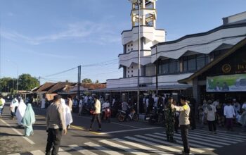 Polsek Lape Pastikan Sholat Idul Adha 1447 H Berjalan Khidmat dan Aman