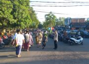 POLRES DOMPU LAKSANAKAN PENGAWASAN DAN PENGAMANAN SHALAT IDUL ADHA 1447 H